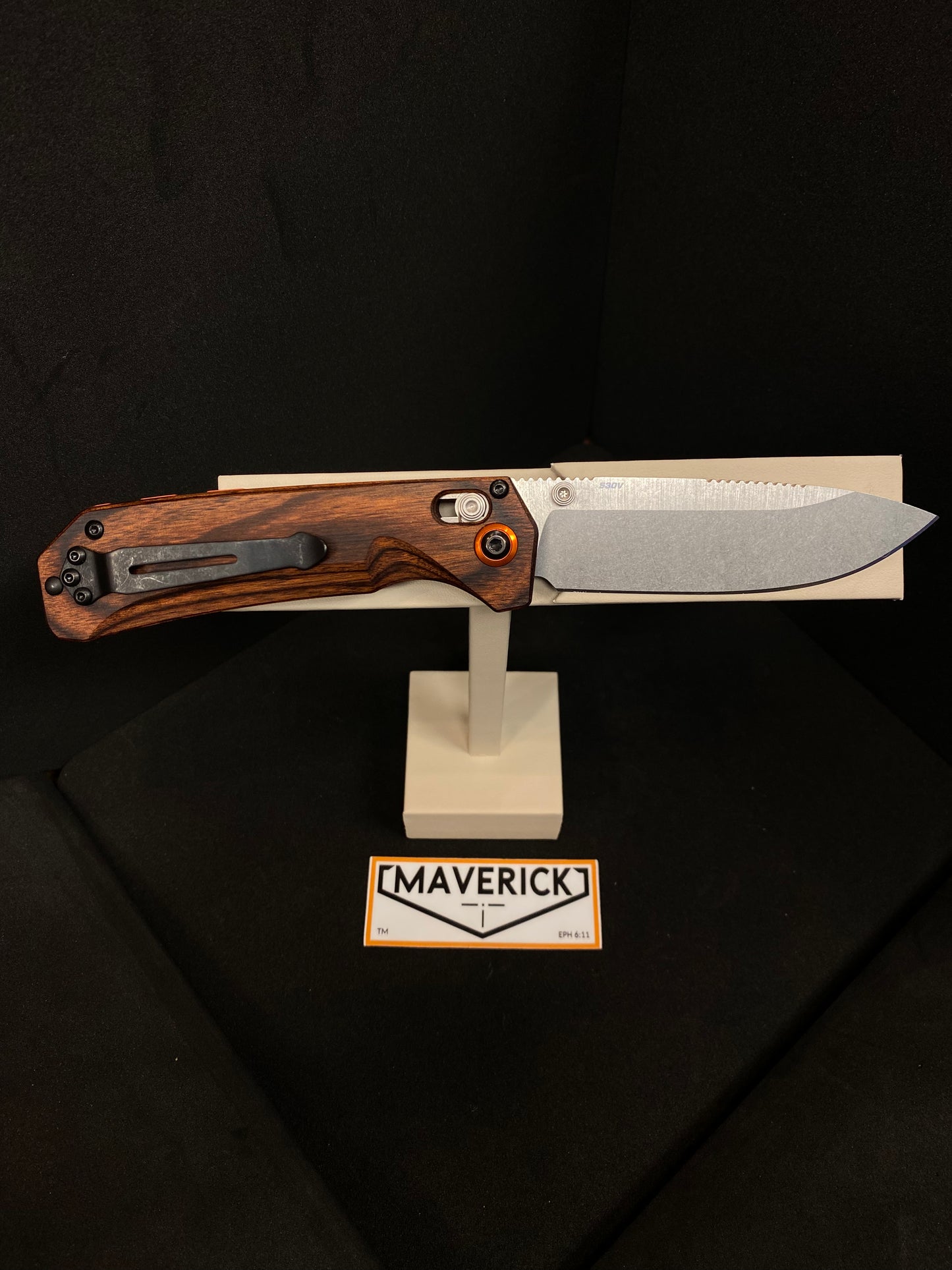 Benchmade Grizzly Creek - CPM-S30V Manual Open