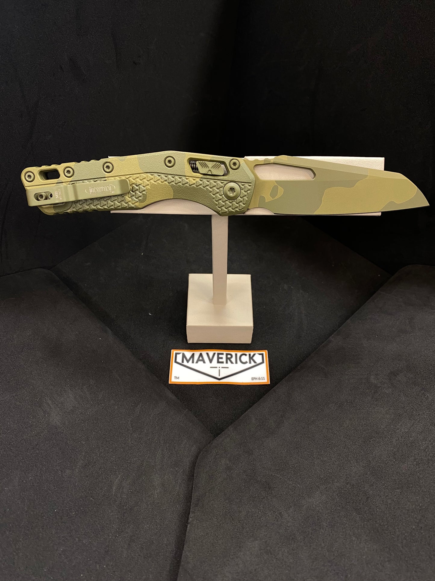Microtech MSI - S/E Tri-Grip Polymer Bazooka Camo