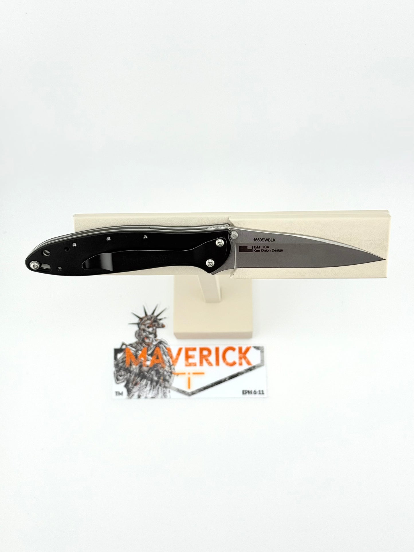 Kershaw Leek - Black, Stonewash