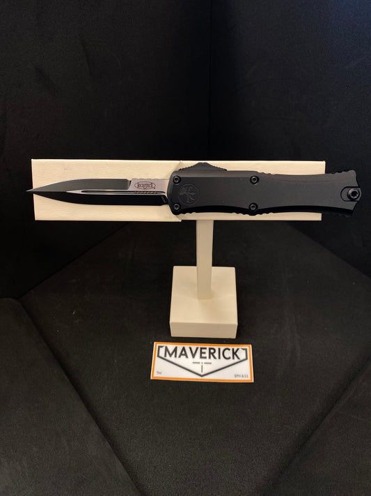 Microtech Hera II Mini - Bayonet Tactical Standard Black Blade Black Handle