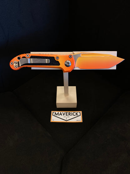 Microtech L.U.D.T - T/E Gen III Signature Series Sunrise Low Polish Hardware