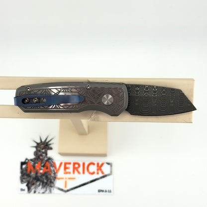 Pro-Tech Runt 5 2024 Nexus Textured Custom 001 Vegas Forge Damascus