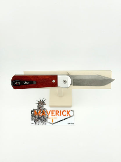 Case Longhouse - Revoindie Clear Anodized Aluminum Rosewood CPM20-CV Steel