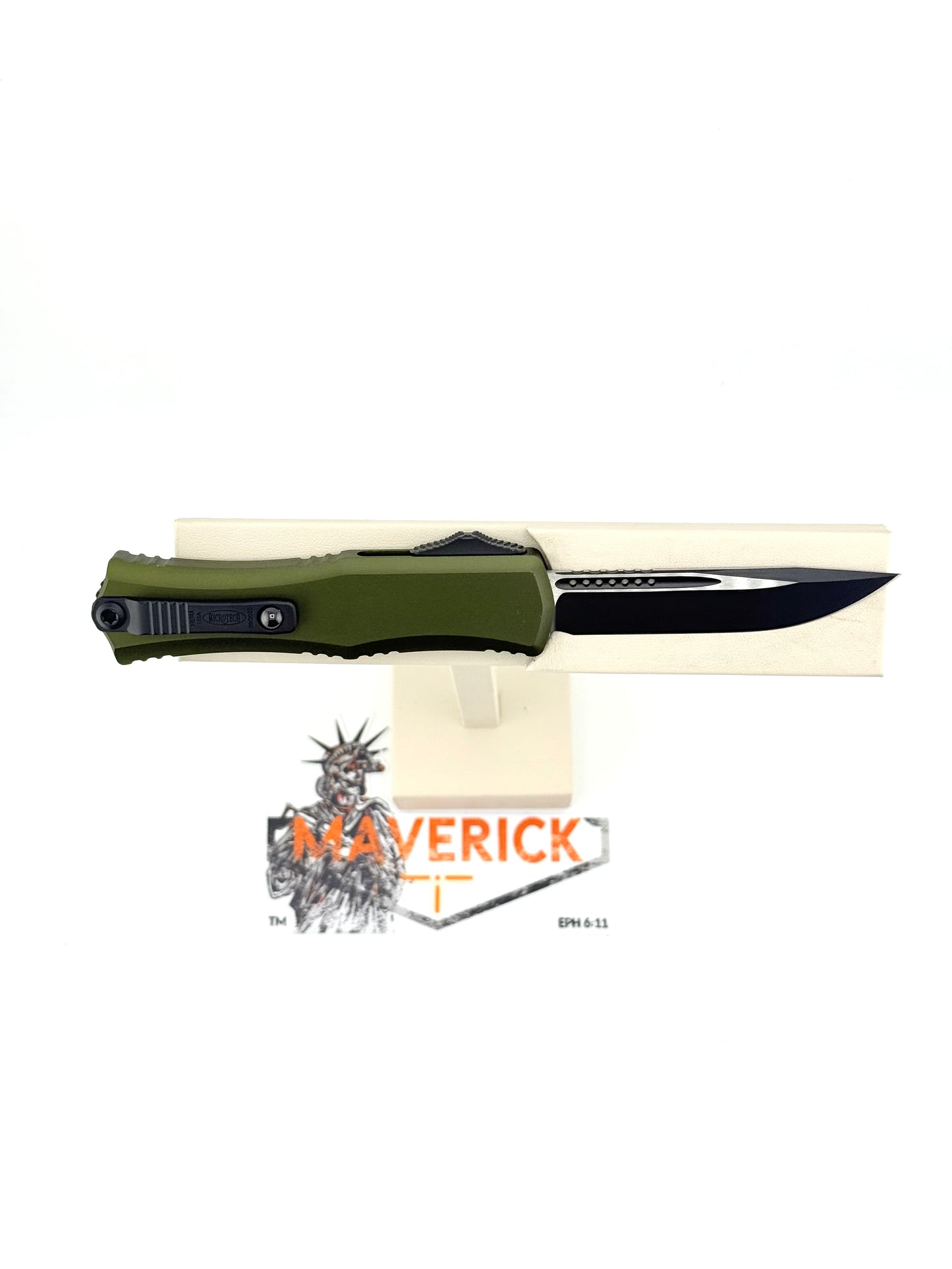 Microtech Hera II Mini - S/E Black Standard OD Green