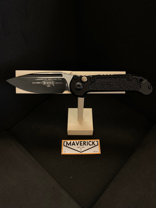 Microtech L.U.D.T - S/E Gen III Tactical Standard Black Blade Black Handle