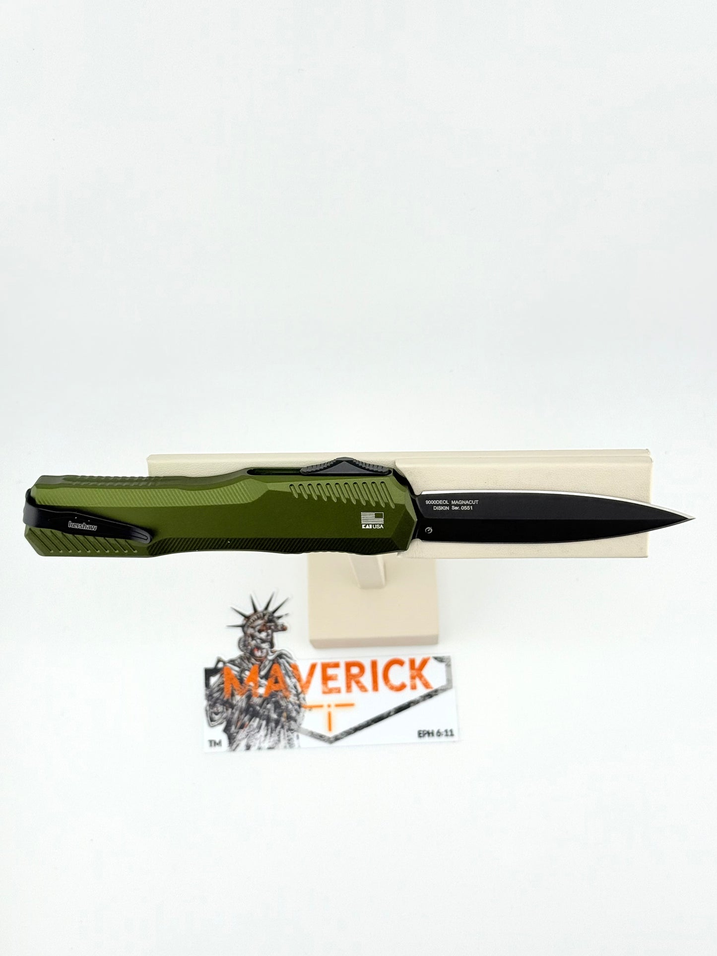 Kershaw Livewire - D/E Olive Green