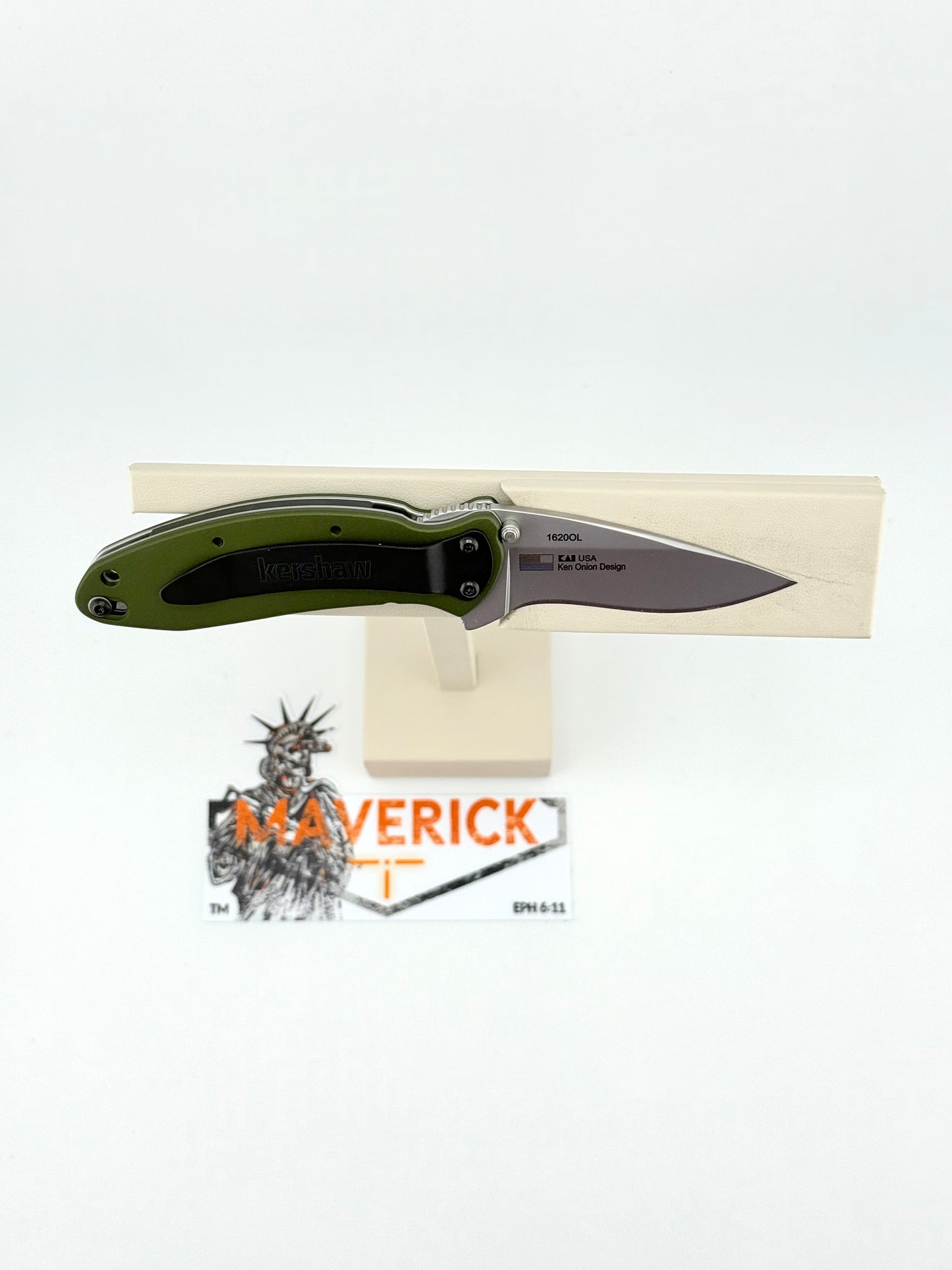 Kershaw Scallion - Olive