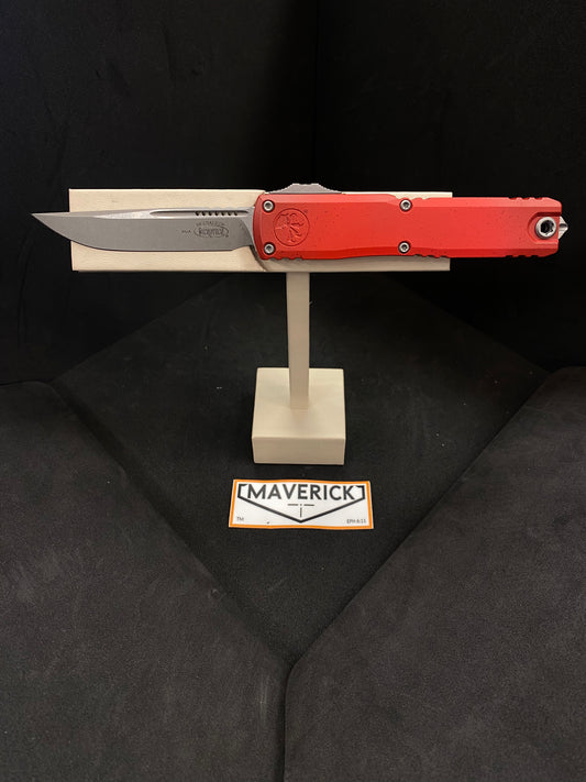 Microtech Ultratech ZBP - S/E 2025 G.O.A.L.S Zero Blade Play Blade Red Handle